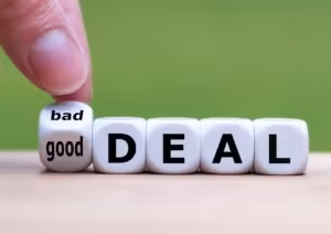 good deal vs bad deal