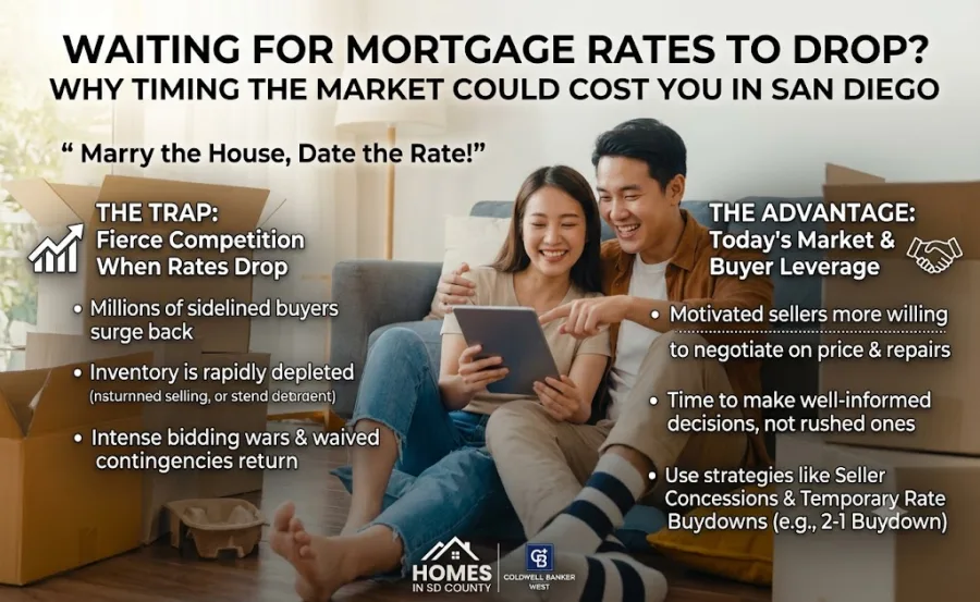 Waiting for Mortgage Rates to Drop? Why Timing the Market Could Cost You in San Diego