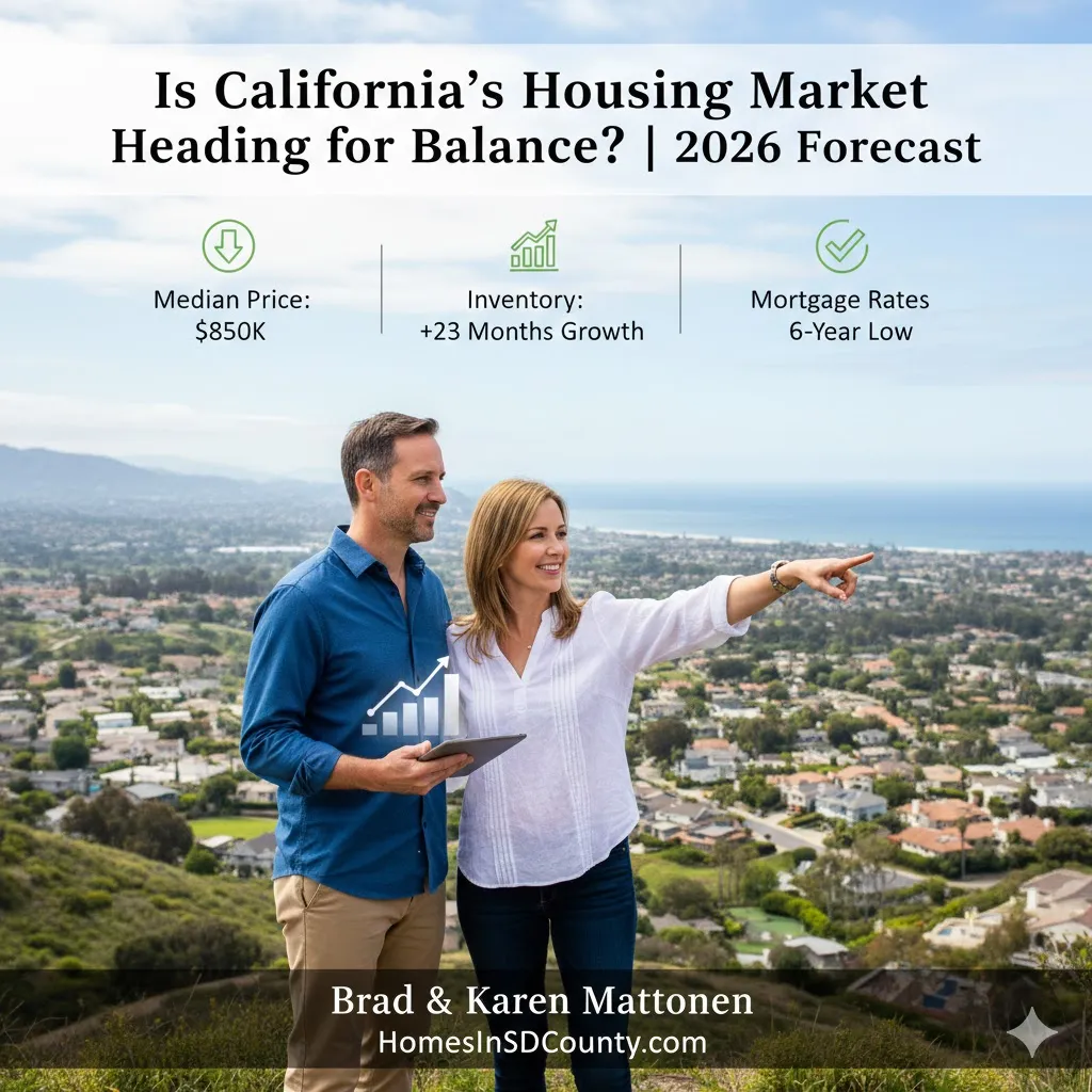 Is California’s Housing Market Heading for Balance?
