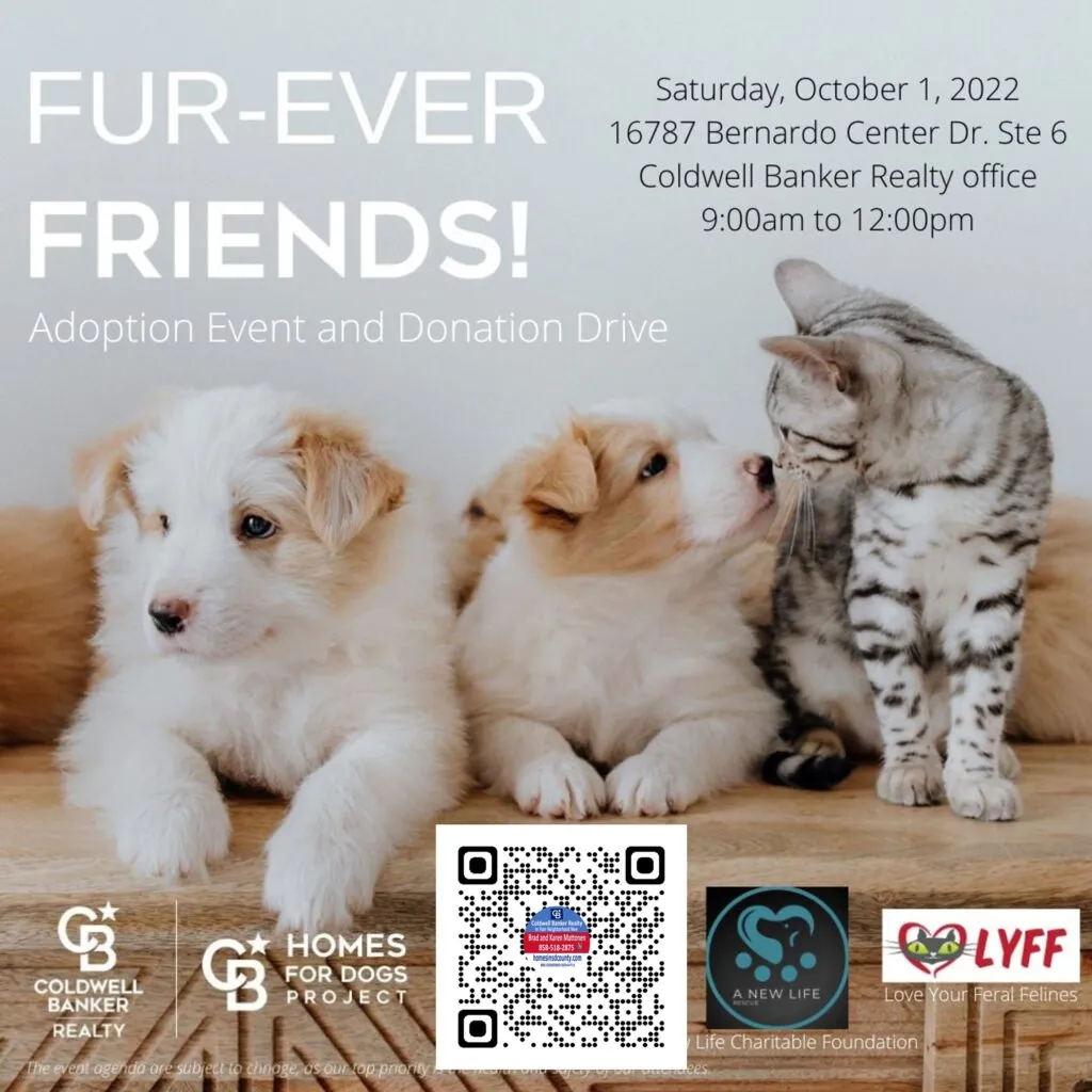 National Pet Adoption Weekend – Coldwell Banker Homes for Pets Project