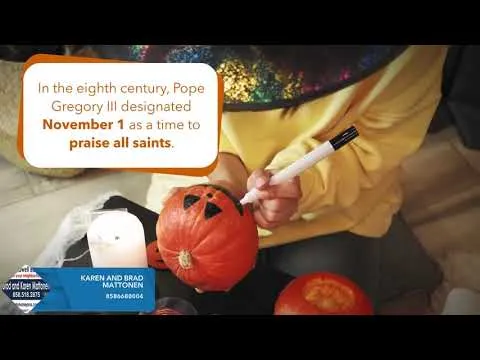 HISTORY OF HALLOWEEN – VIDEO