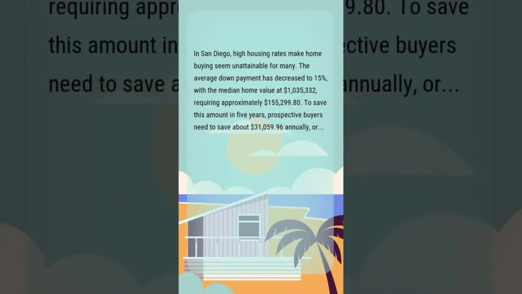 How $85.10 can help save for a San Diego home
