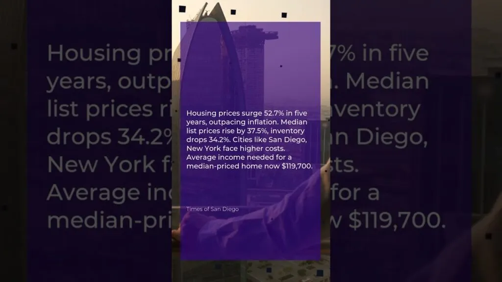 Housing Prices Far Outpaced Consumer Inflation in San Diego, Across U.S.